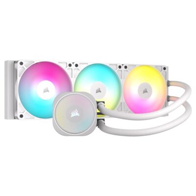 Corsair Nautilus RS ARGB AIO Liquid CPU Cooler 360mm White