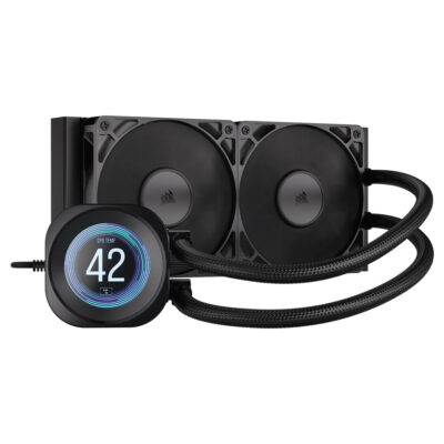 Corsair Nautilus RS LCD AIO Liquid CPU Cooler 240mm