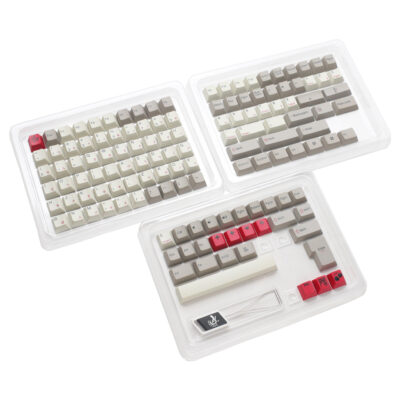 Ducky PBT Tripleshot 133-Key Cherry Profile Keycap Set Vintage