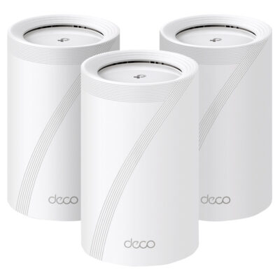 TP-Link Deco BE65 BE11000 Whole Home Mesh Wi-Fi 7 System 3-pack