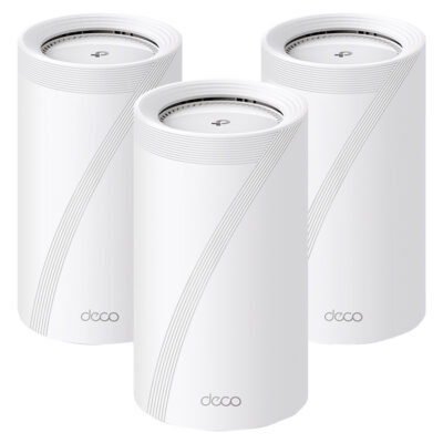 TP-Link Deco BE85 BE22000 Tri-Band Mesh Wi-Fi 7 System 3 Pack