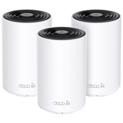 TP-Link Deco XE75 Pro AXE5400 Wi-Fi 6E Mesh Router 3 Pack