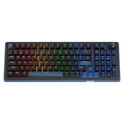 Ducky OK-M-98 RGB Mechanical Wireless Keyboard Wine Red Switch
