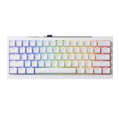 Ducky One X Mini Wireless Analog Inductive Keyboard White