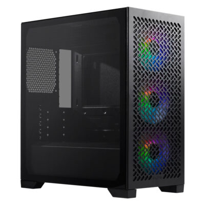 Cooler Master Elite 302 ARGB Mini Tower Case Black