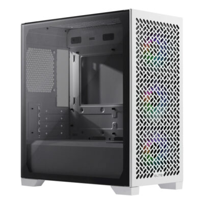 Cooler Master Elite 302 ARGB Mini Tower Case White