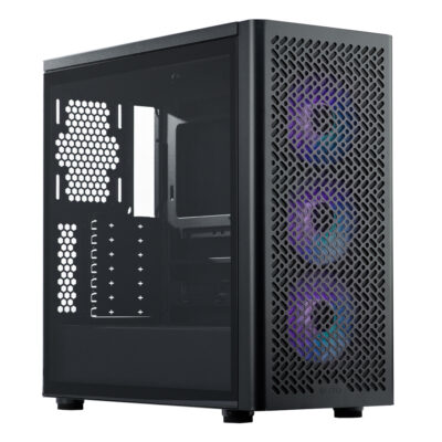 Cooler Master Elite 502 ARGB Mid Tower Case Black
