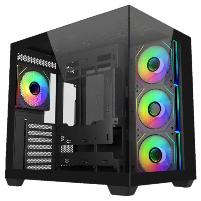 Cooler Master Elite 681 Dual Chamber Case Black
