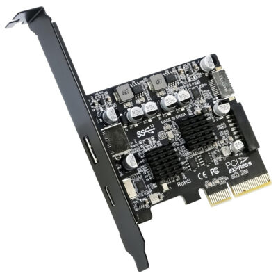 Simplecom EC315 PCIe x4 to 4-Port USB 3.2 Gen II Expansion Card