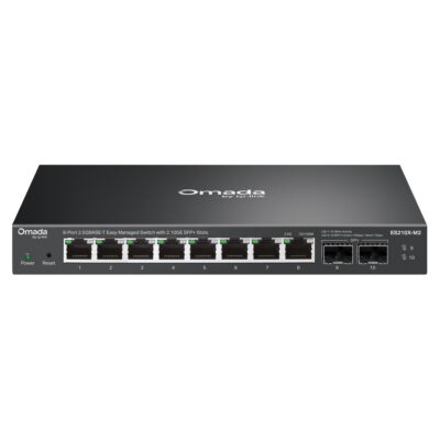 TP-Link ES210X-M2 Omada 8 Port 2.5G Managed Switch with 2x 10GE SFP+ Slots