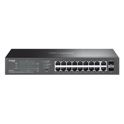 TP-Link ES220GP Omada 20 Port Gigabit Managed Switch with 16 Port PoE+