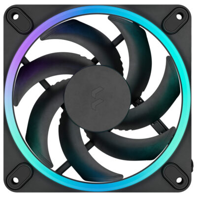 Fractal Design Momentum 12 RGB PWM 120mm High-Performance Fan Black