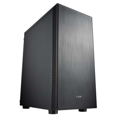 FSP CMT223S Silent ATX Mid Tower Black