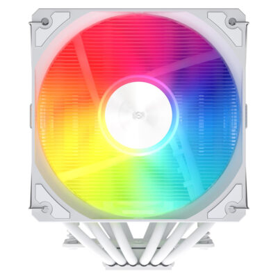 FSP MP7-WA Dual Fan ARGB CPU Air Cooler White