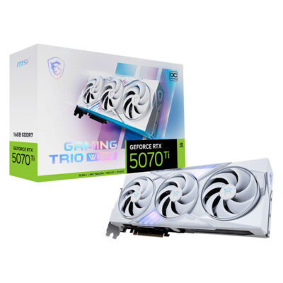 MSI GeForce RTX 5070 Ti Gaming Trio OC GDDR7 16GB White