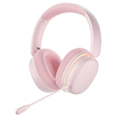 Aula G7 Pro Wireless Tri-Mode Gaming Headset Pink