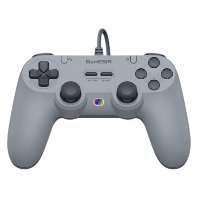 GameSir Tegenaria Lite Wired Symmetric Game Controller Retro Gray