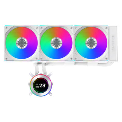 Lian Li Hydroshift II LCD-C 360CL AIO CPU Cooler White