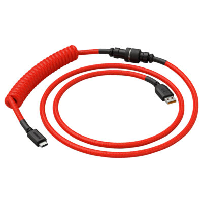 Glorious Coiled Keyboard Cable v2 Crimson Red