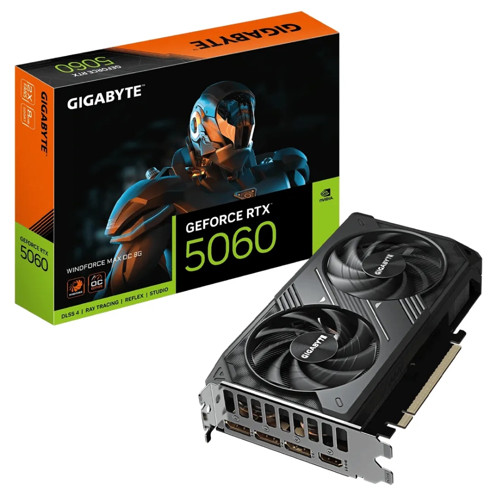 Gigabyte GeForce RTX 5060 Windforce Max OC GDDR7 8GB