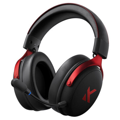 MCHOSE V9 Series Wireless Gaming Headset Black Red