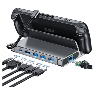 Choetech USB-C 6-in-1 Steam Deck Dock Station