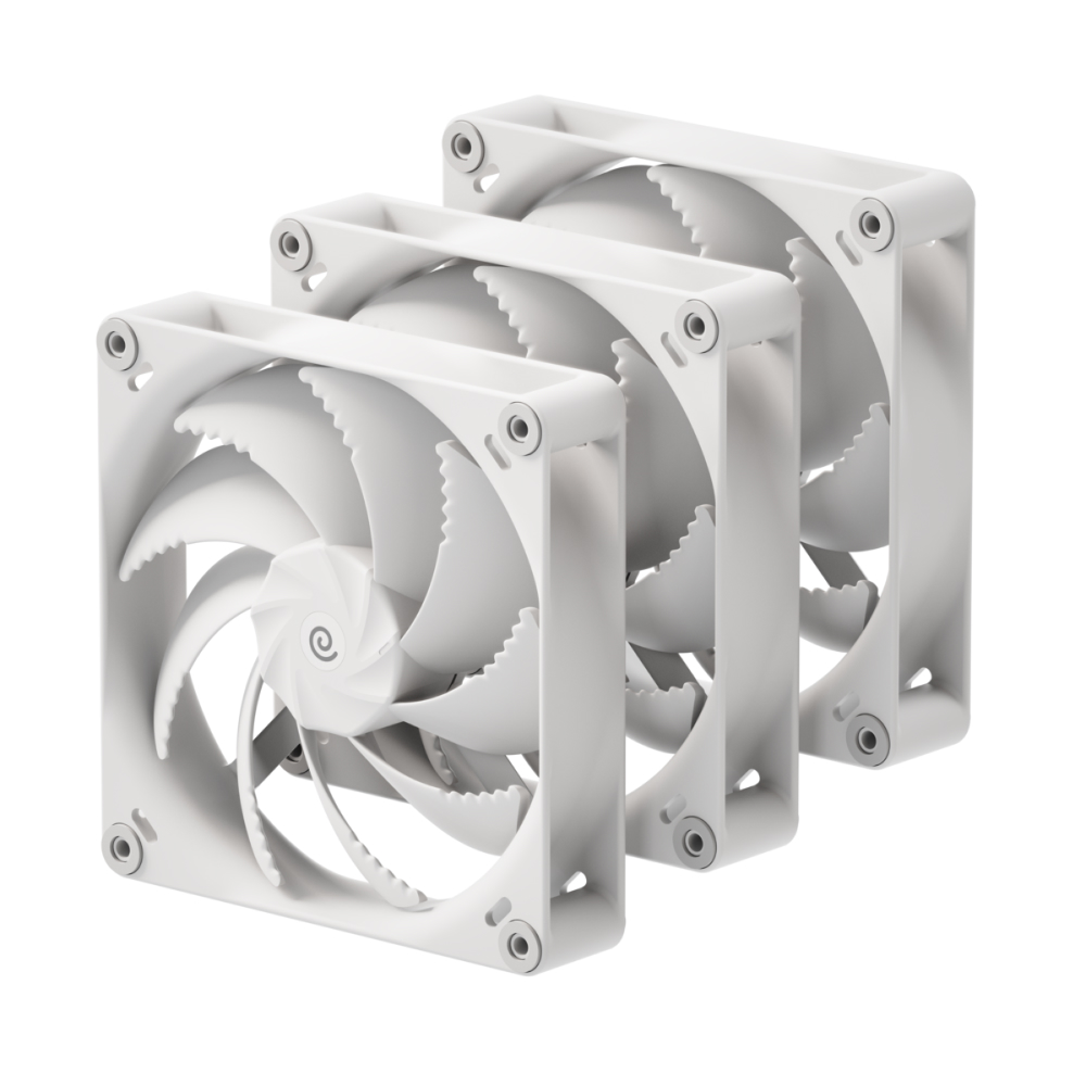 HAVN H14 140mm Fan Triple Pack White
