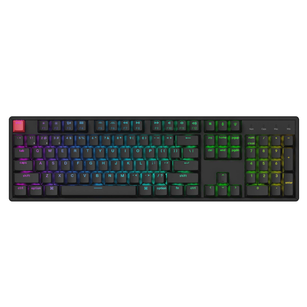 Keychron K10 QMK Wireless Mechanical Keyboard Brown Switches