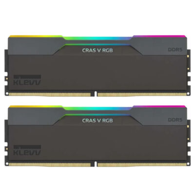 Klevv Cras V RGB 32GB (2x16GB) 6400MHz CL32 DDR5 Black