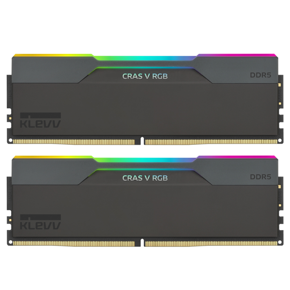 Klevv Cras V RGB 32GB (2x16GB) 6000MHz CL30 DDR5 Black