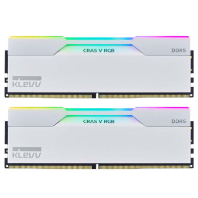 Klevv Cras V RGB 32GB (2x16GB) 6000MHz CL28 DDR5 White