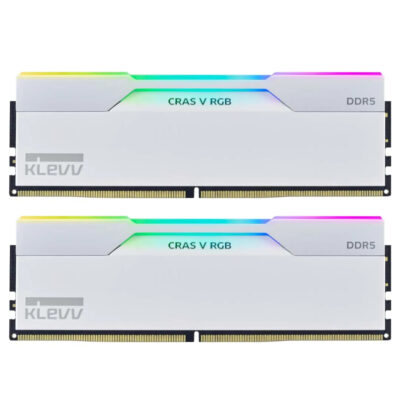 Klevv Cras V RGB 64GB (2x32GB) 6400MHz CL32 DDR5 White