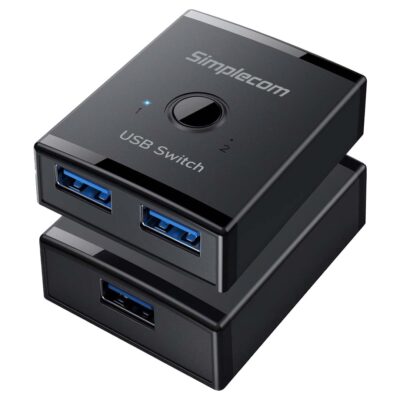 Simplecom KM125 Bi-Directional 2-Way USB 3.0 Switch