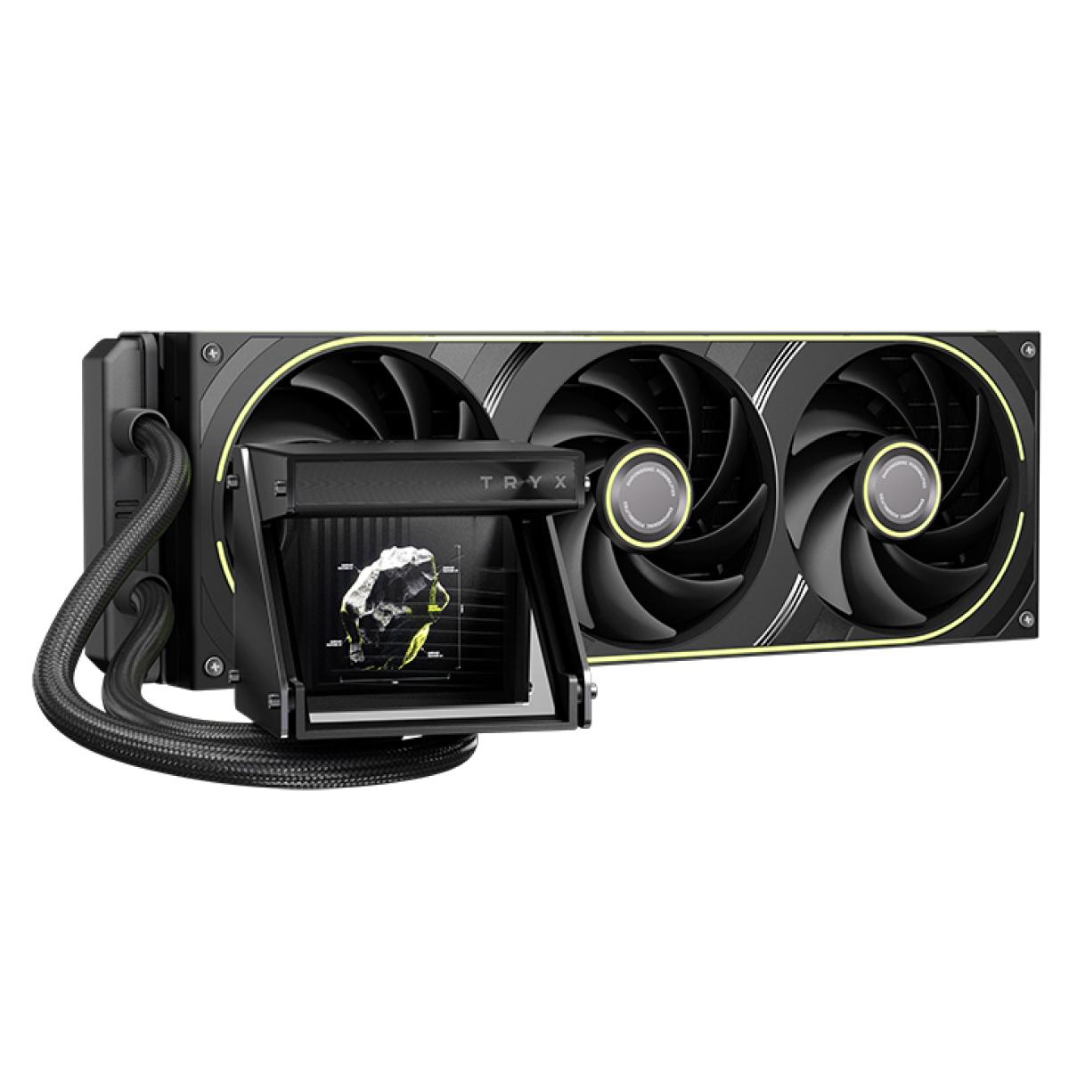 TRYX Holo ARGB 360mm Liquid Cooler Black