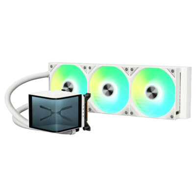 TRYX Panorama V1 ARGB 360mm AIO Liquid Cooler White