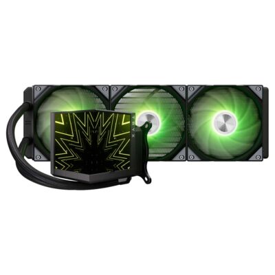 TRYX Stage ARGB 360mm AIO Liquid Cooler Black