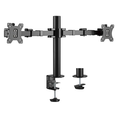 Brateck LDT33-C024 Steel Articulating Dual Monitor Arm