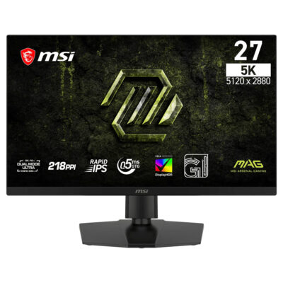 MSI MAG 271KPD7E20 5K Dual Mode HDR IPS USB-C 26.9in Monitor
