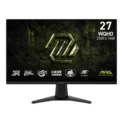 MSI MAG 275QF E20 QHD 200Hz IPS HDR 27in Monitor