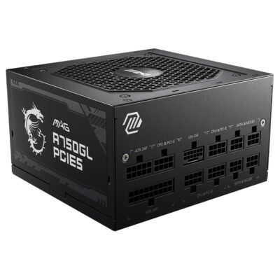 MSI MAG A750GL ATX 3.1 80 Plus Gold 750W Power Supply