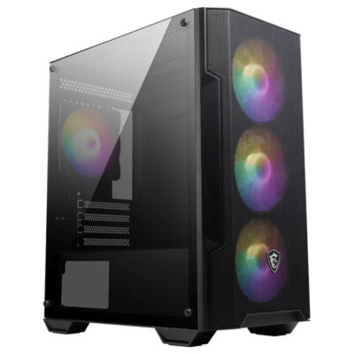 MSI MAG Forge M100A mATX Tempered Glass Case