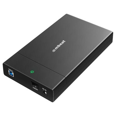 mbeat C1 Tool-Free USB 3.0 3.5in and 2.5in SATA HDD Enclosure