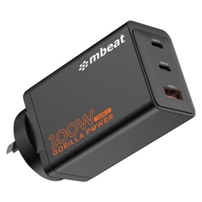 mbeat Gorilla Power PD 100W GaN II USB-C Charger