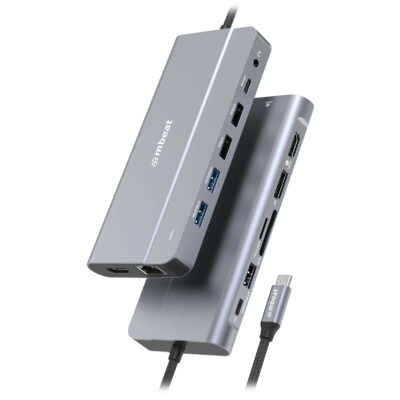 mbeat Elite X14 Triple 4K Display Multi-Port USB-C Hub