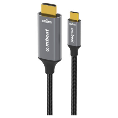 mbeat ToughLink 8K 1.8m USB-C to HDMI Cable