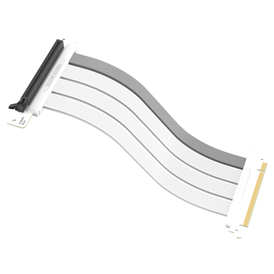 Cooler Master Universal PCI-E 4.0 x16 Riser Cable 300mm White