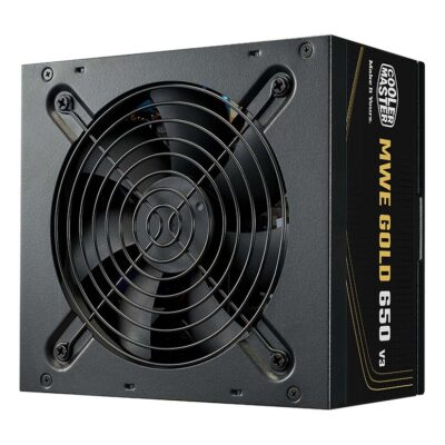 Cooler Master MWE Gold V3 ATX 3.1 650W Power Supply Black