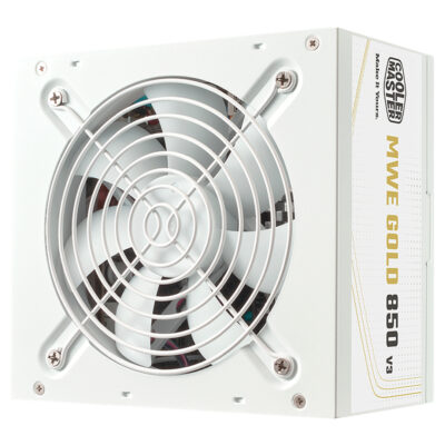 Cooler Master MWE Gold V3 ATX 3.1 850W Power Supply White