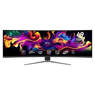 MSI MPG 491CQP DQHD 144Hz Adaptive-Sync HDR QD-OLED 49in Monitor
