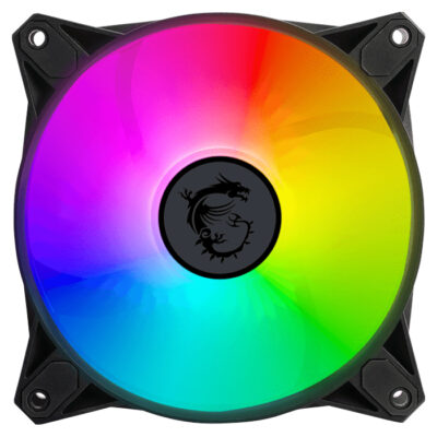 MSI MPG F120 ARGB 120mm Fan Black 2 Pack